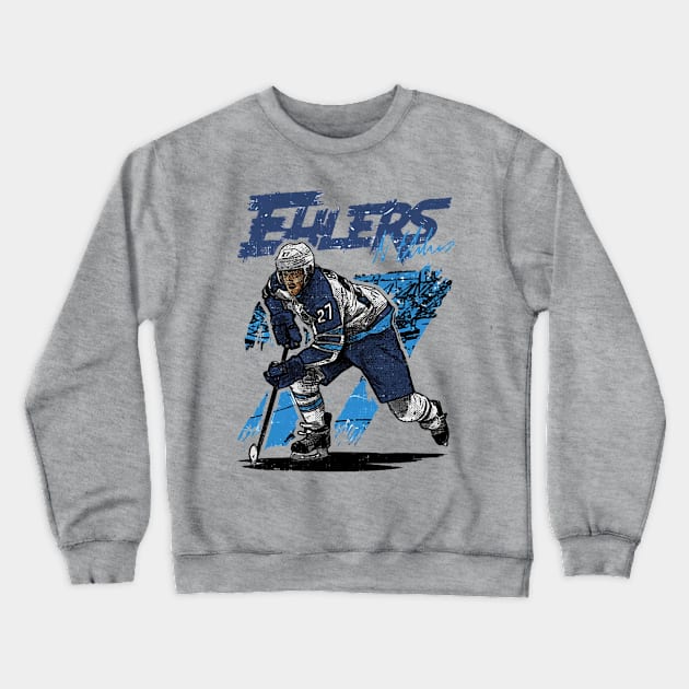 Nikolaj Ehlers Winnipeg Comic Crewneck Sweatshirt by Erianna Bee